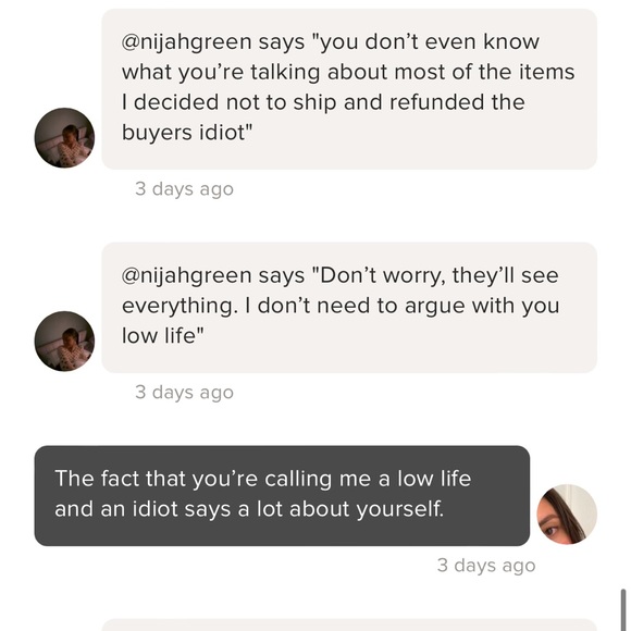 Marine Serre Buyer ruined my shirt deliberately due to it being the wrong size - Picture 16 of 16